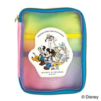 ＜Disney＞★ミッキー・イン・リアル・ライフ＜グラデーション＞メッシュポーチ【ディズニーおまとめ】