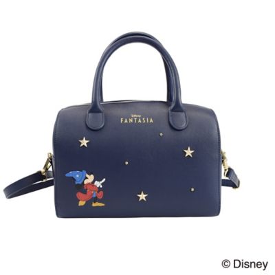 ＜Disney＞★ファンタジア＜ネイビー＞ボストンバッグ【ディズニーおまとめ】