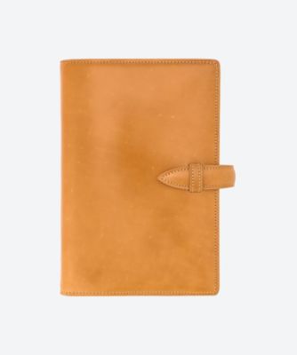 ＜Brelio＞手帳カバー　スペシャルエディション　オールコードバン　ナチュラル　バイブル　１９ｍｍ　ベルト