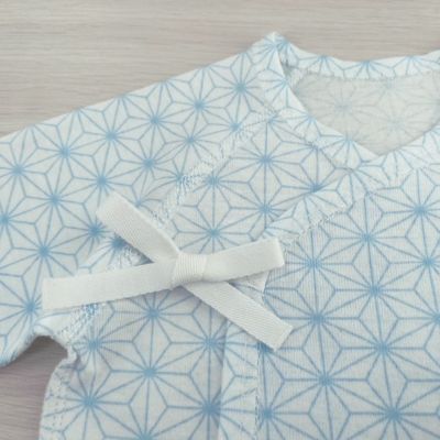 短肌着　麻の葉　サックス