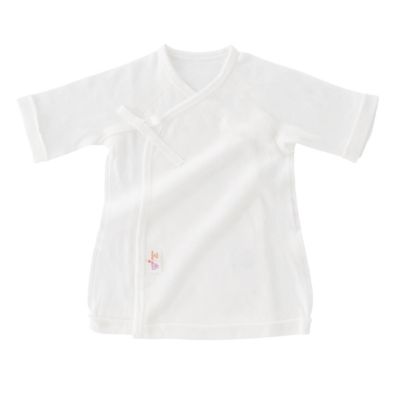 ＜赤ちゃんの城（Baby&Kids)＞短肌着　スマイルコットン