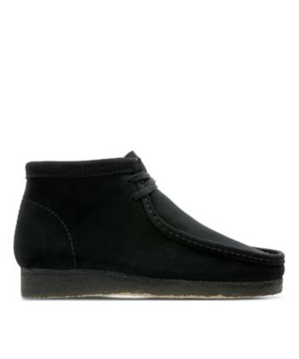 ＜三越伊勢丹/公式＞ Clarks (Men)/クラークス Wallabee Boot ワラビーブーツ 296J BS（ブラックスエード）靴【三越伊勢丹/公式】