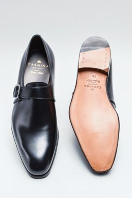 CARMINA カルミーナ モンクストラップビジネスシューズ 美品　27.5㎝ CARMINA カルミーナ モンクストラップビジネスシューズ 美品 27.5