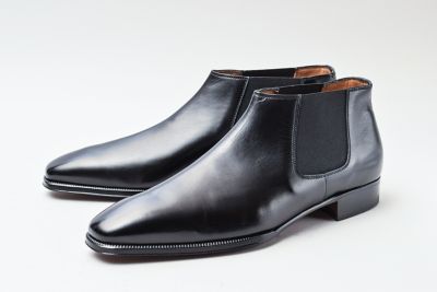 スタイリッシュシンプル 新品Enzo Bonafe 伊勢丹バイカラーレザー