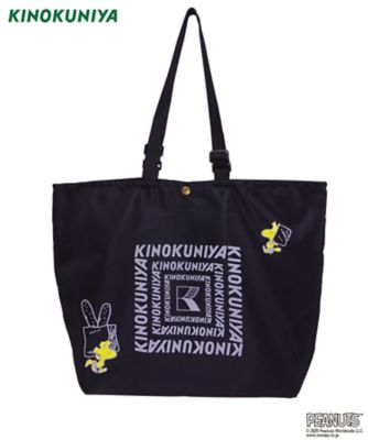 スヌーピー バッグ　伊勢限定　新品タグ付き スヌーピー】スクエアキャンバス トートバッグ|SNOOPY×VOYAGES