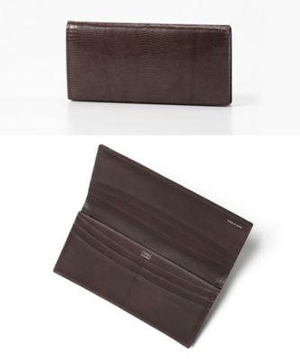 リザード　通しマチ長財布　４２３０