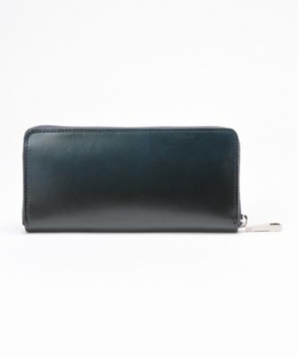 漆塗り　ラウンドジップ長財布　４３２５