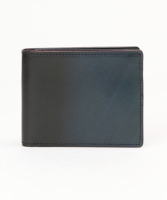 漆塗り　二つ折り財布（小銭入れ無し）　４３２７