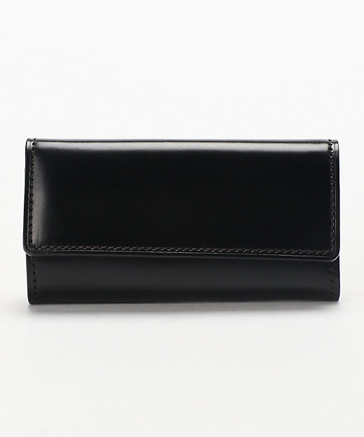 ＜三越伊勢丹/公式＞ キーケース 5212 BLACK×ORANGE ハンドバッグ・財布