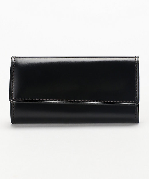＜三越伊勢丹/公式＞ キーケース 5212 BLACK×NAVY ハンドバッグ・財布