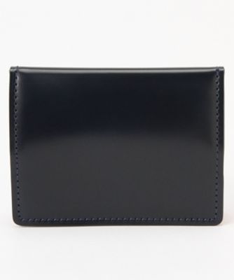 CYPRIS (Men)/キプリス コードバン & ベジタブルタンニンレザー BOX型小銭入れ 5626 ネイビー 財布・マネークリップ【三越伊勢丹/公式】