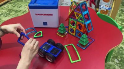 【商品紹介動画あり】マグ・フォーマー　ディスカバリーＢＯＸ７１ピース