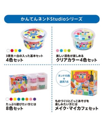 かんてんネンドＳｔｕｄｉｏ　クリアカラー４色セット