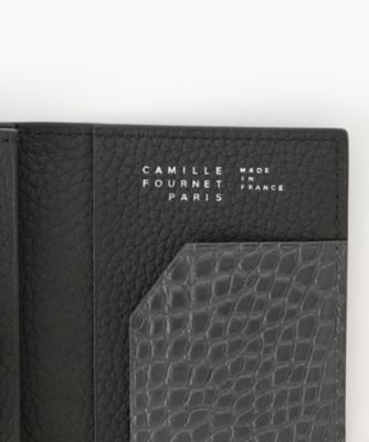 出来る男のアイテム】CAMILLE FOURNET 名刺入れ アリゲーター
