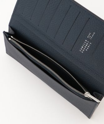 ファスナー付長財布