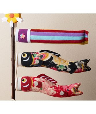 送料無料】ちりめん雄々鯉のぼり | 夢み屋/ユメミヤ | 三越伊勢丹