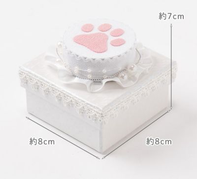 宝箱　肉球　ピンク・ココア・ミント