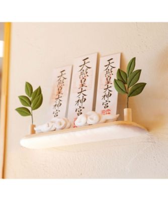 ＜夢み屋＞お神札立て　棚板／壁掛けタイプ　杜天（とあ）