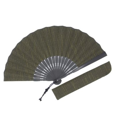 つむぎかすり扇子セット