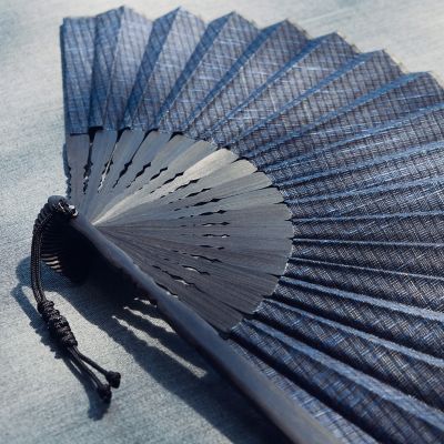 つむぎかすり扇子セット