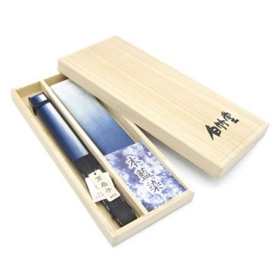 本藍染扇子セット