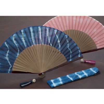 染乃扇子セット