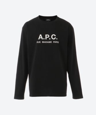A.P.C. (Women/Men)/アー・ペー・セー Rue Madame 長袖Tシャツ 25082193308 クロ トップス【三越伊勢丹/公式】