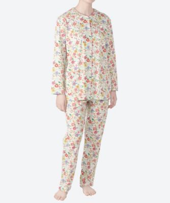 リバティプリント 婦人ナイトウエア ６０スムースプリントパジャマ 三越伊勢丹オンラインストア 公式