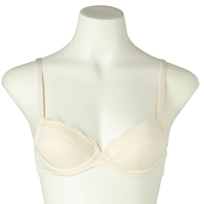 ２４ベンベルグベア天　３／４カップワイヤーブラジャー　ＫＩＷＡ１０２