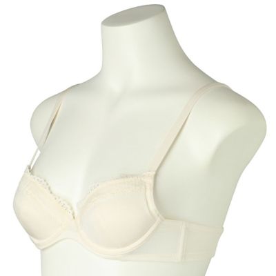 ２４ベンベルグベア天　３／４カップワイヤーブラジャー　ＫＩＷＡ１０２