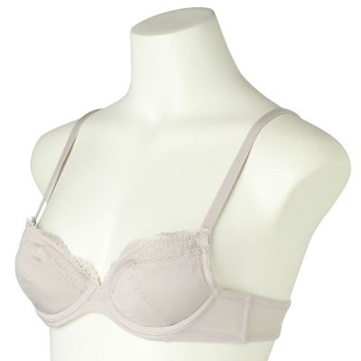 ２４ベンベルグベア天　３／４カップワイヤーブラジャー　ＫＩＷＡ１０２