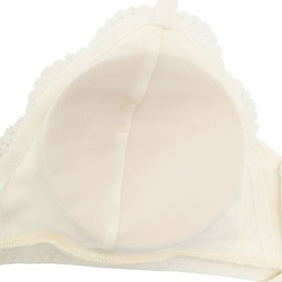 ２４ベンベルグベア天　フックアイソフトブラジャー（ノンワイヤー）　ＫＩＷＡ３０２