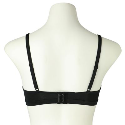 ２４ベンベルグベア天　フックアイソフトブラジャー（ノンワイヤー）　ＫＩＷＡ３０２