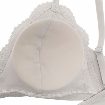 ２４ベンベルグベア天　フックアイソフトブラジャー（ノンワイヤー）　ＫＩＷＡ３０２