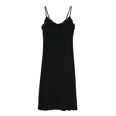 KID BLUE (Women)/キッドブルー 24ベンベルグベア天 スリップ KIWB502 ブラック 【三越伊勢丹/公式】