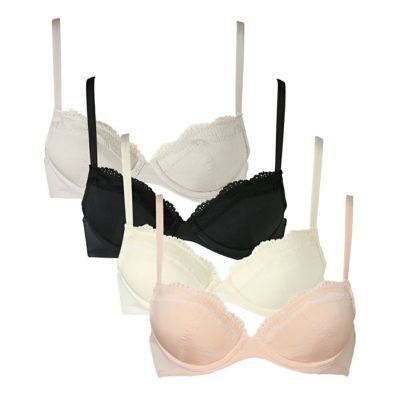 ２４ベンベルグベア天　３／４カップワイヤーブラジャー　ＫＩＷＡ１０２