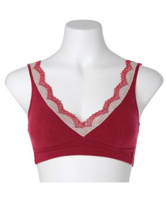 ＜KID BLUE (Women)＞２５起毛ベア天　ソフトブラジャー（ノンワイヤー）　ＫＩＣＡ４０４