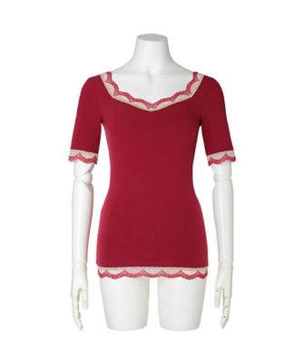 25起毛ベア天 半袖インナー KICC104 | KID BLUE (Women