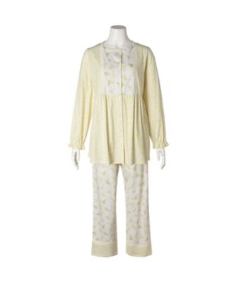 26ブリティッシュブーケN 長袖パジャマ KNDK513 | KID BLUE