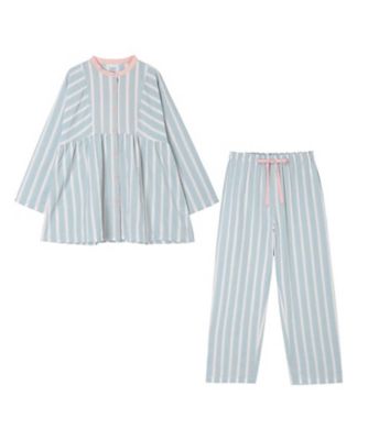 オーガニックコットンからみ織り 長袖パジャマ KNDK519 | KID