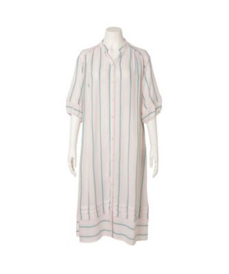 【KID BLUE】＊新品未使用タグ付き＊半袖 ストライプ 天竺 トップス 26CRサッカーストライプ 6分袖ナイティ KNDL551 | KID