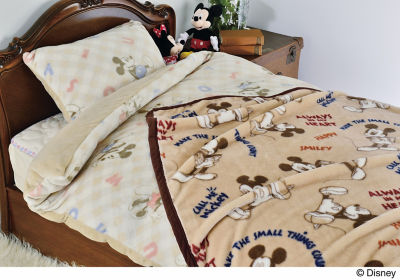  ミッキーマウス＆ミニーマウス ピロケース 寝具