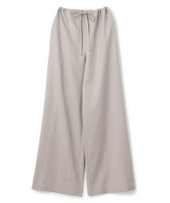 SCEARN (Women)/セアン ＷＯＯＬ　ＳＩＬＫ　ＴＲＯＰＩＣＡＬ　ＰＡＮＴＳ　ＰＲＳＮＧＭ０２０２