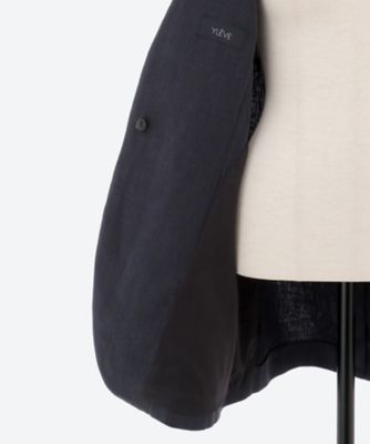 LINEN DOUBLE CLOTH n／S JK | YLEVE