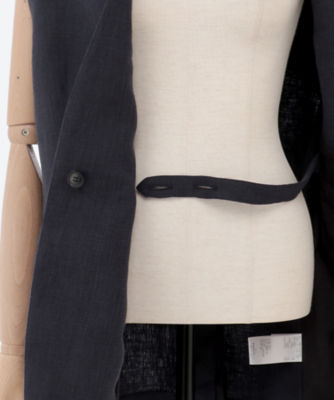LINEN DOUBLE CLOTH n／S JK | YLEVE