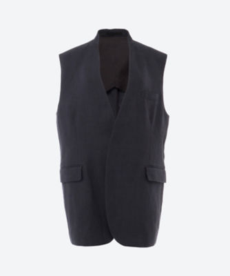 LINEN DOUBLE CLOTH n／S JK | YLEVE