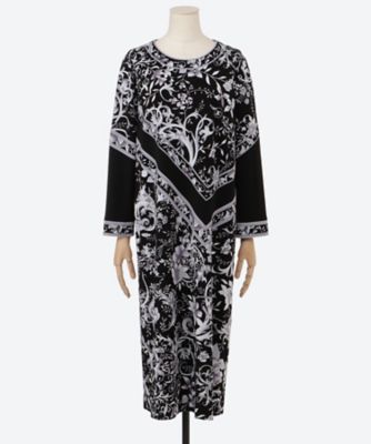 レオナールワンピースL LF OPナガソデ 0140013 | LEONARD (Women