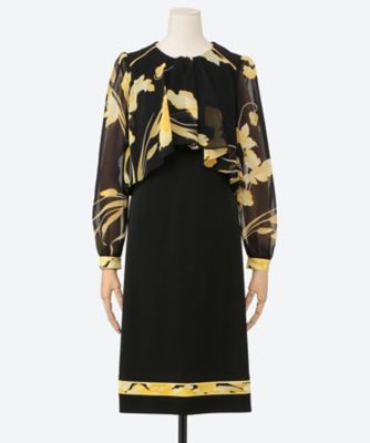 注目の商品 年10月新着 三越伊勢丹 公式 Leonard Women レオナール ワンピース Bk781 かいこみ