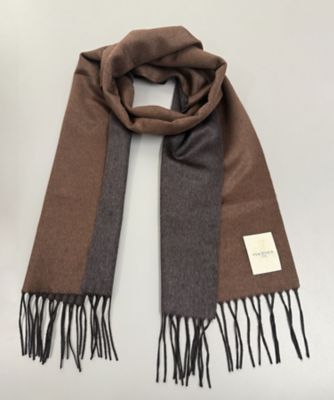 ブラウン系 メンズのマフラー・ストール・ネックウォーマー | 三越