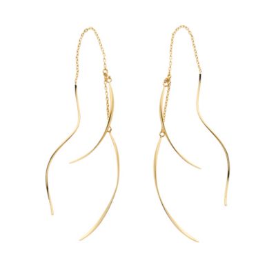 K18イエローゴールド オーシャン ピアス | Vendome Aoyama (Women 